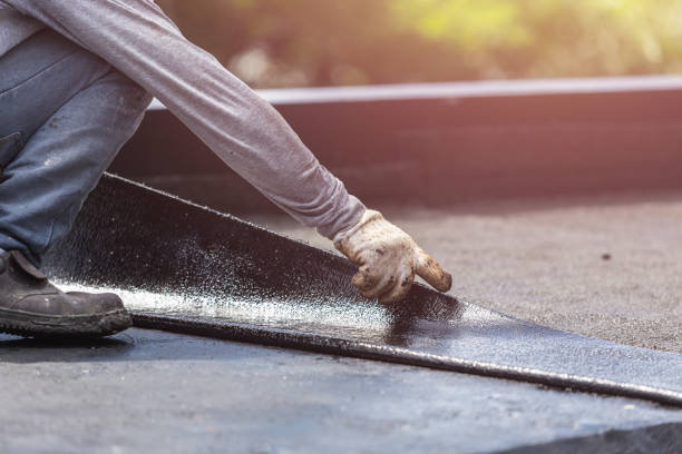 Professional Emergency Waterproofing technician working in Williamstown, PA